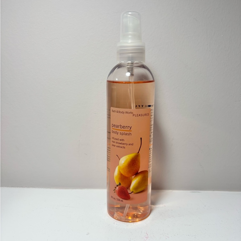 Bath & Body Works Pearberry Pleasures Body Splash 8 Fl Oz